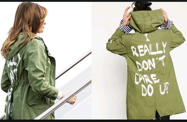 #melanietrump #trump #jacket