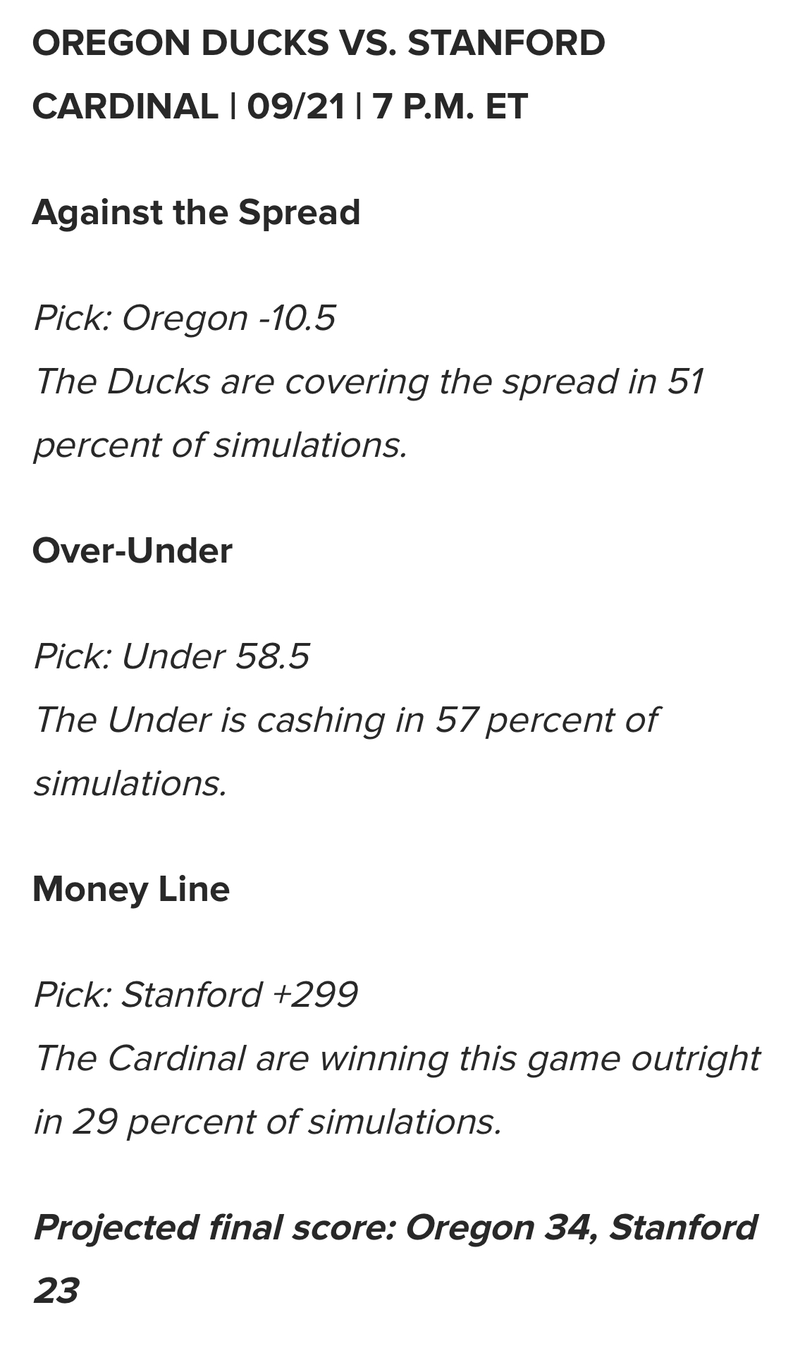 #OREGON DUCKS VS. #STANFORD