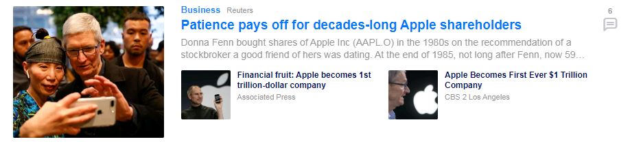 Patience pays off for decades-long Apple shareholders
