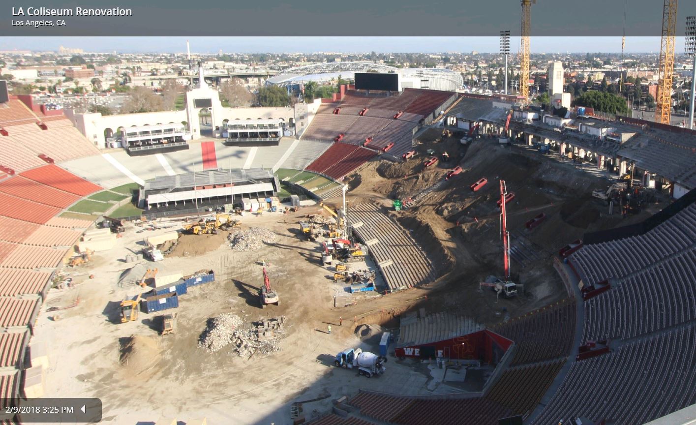 USC La Rams Coliseum